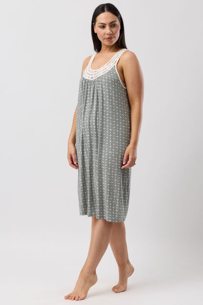 GEO CHEMISE OLIVE - Y461G6