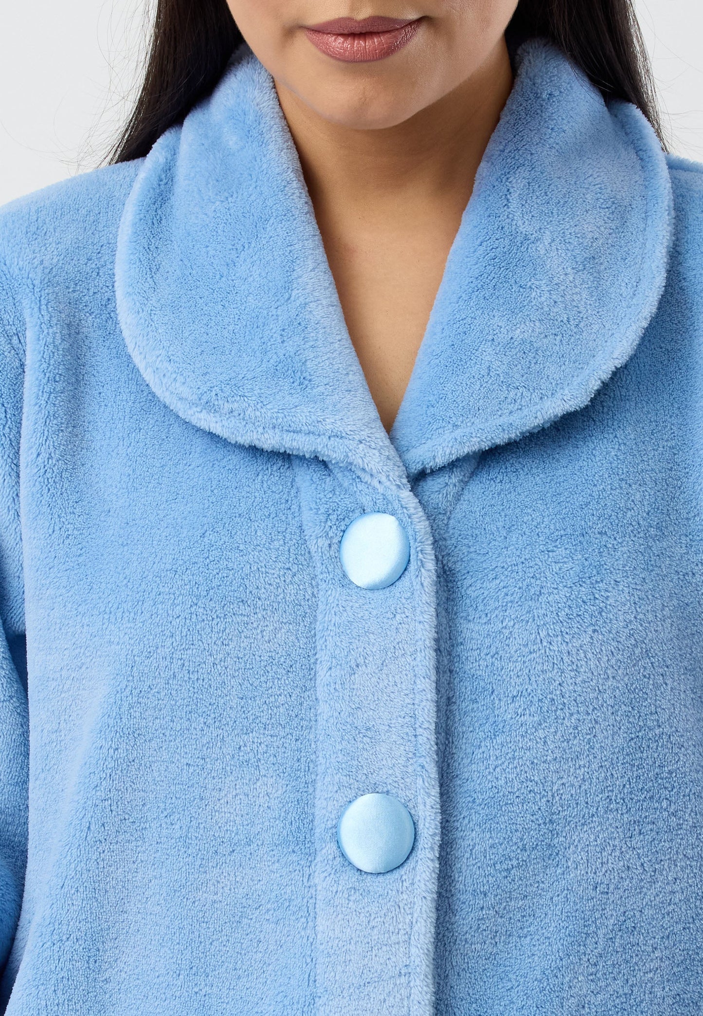 LUXURY SLEEP JACKET DUSK BLUE - Y807