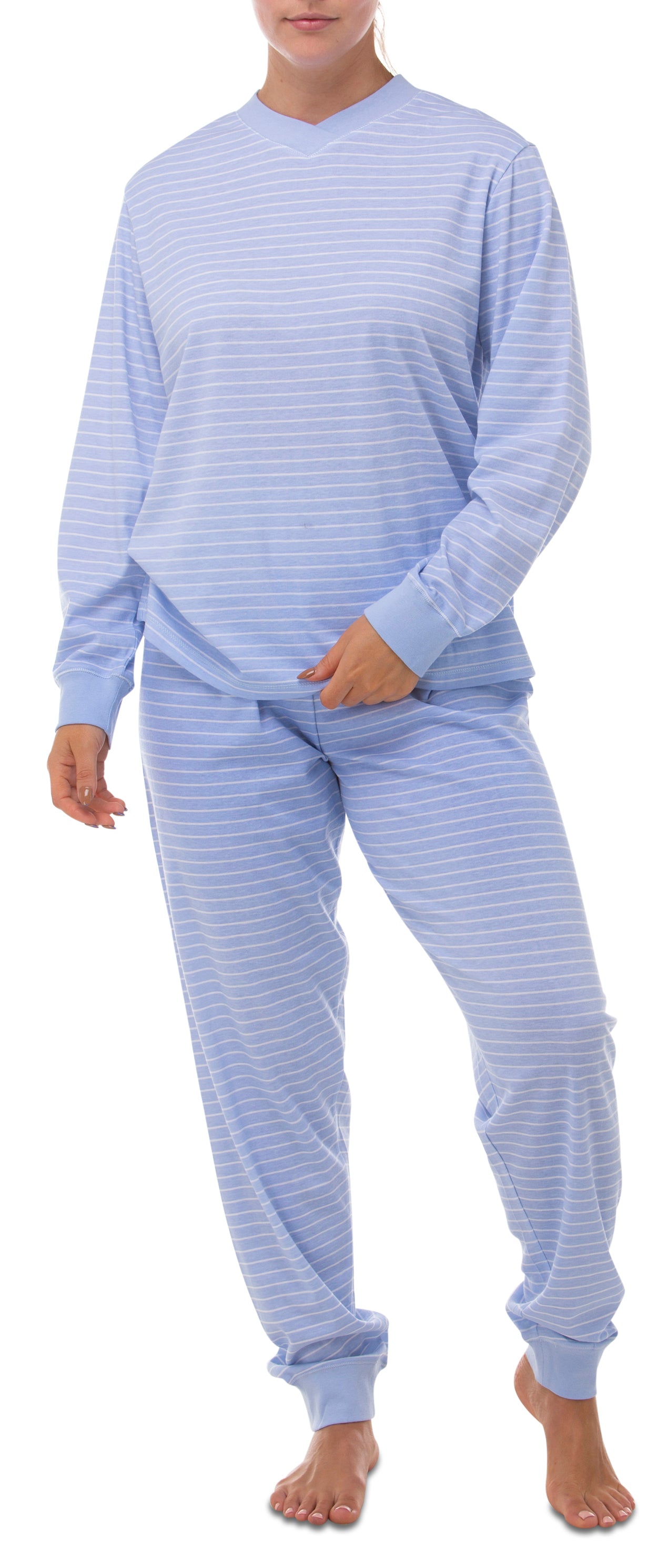 JAINE SKI PJ SET MID BLUE - SK100J