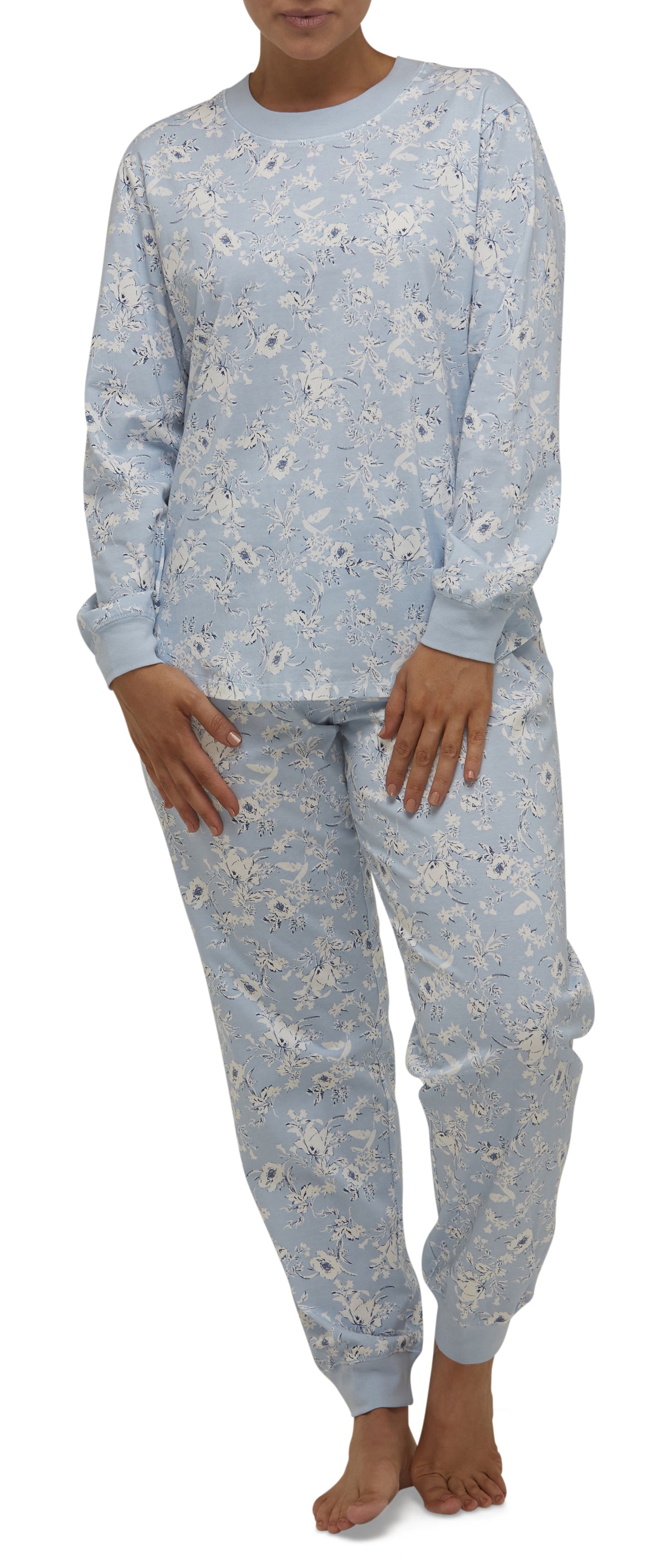 SHELLEY SKI PJ SET CHAMBRAY-SK102S