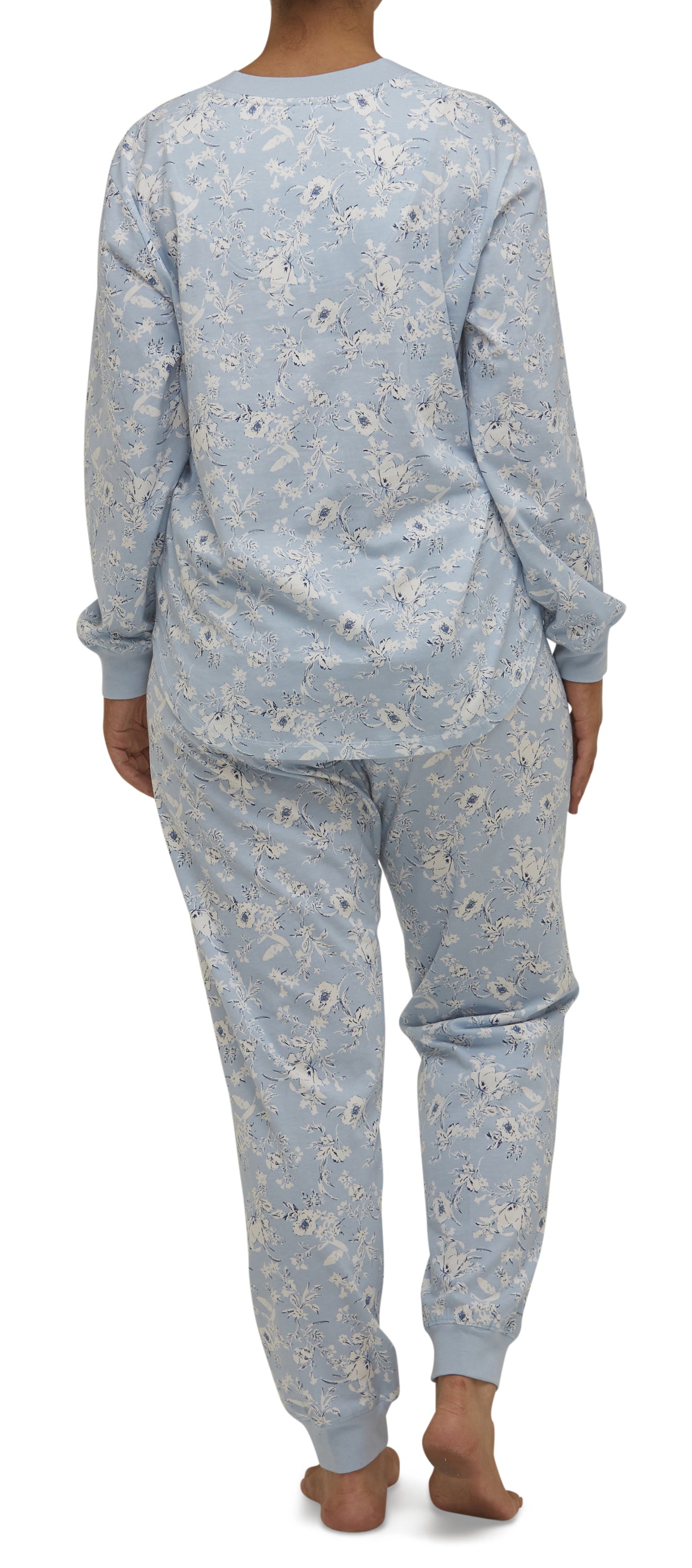 SHELLEY SKI PJ SET CHAMBRAY-SK102S