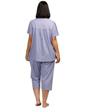 Load image into Gallery viewer, WILDFLOWERS PJ SET BLUE - SK109W
