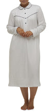 Load image into Gallery viewer, SPOT COLLARED NIGHTIE / IVORY-SK205S
