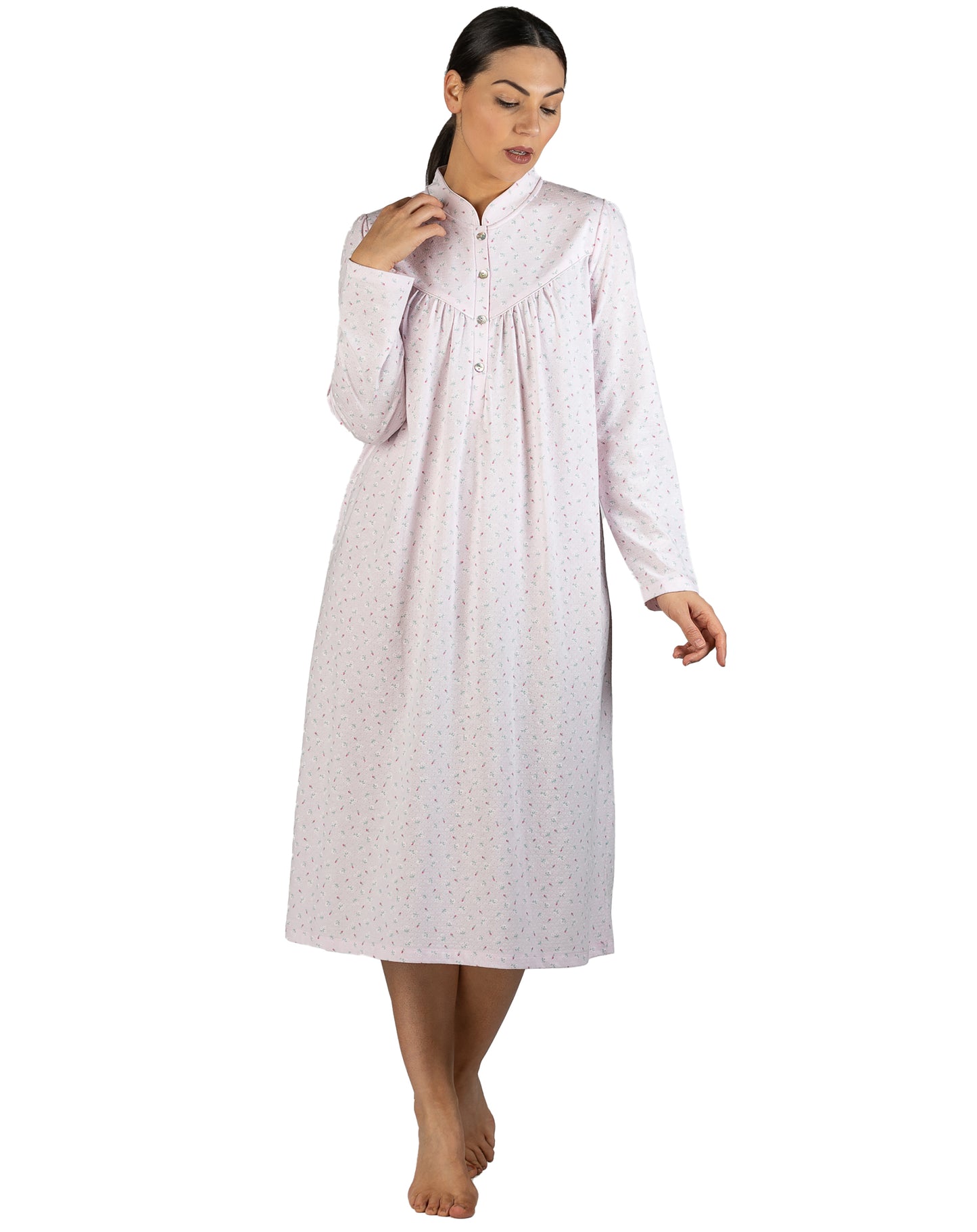 DAISY MANDARIN NIGHTIE PINK - SK216D