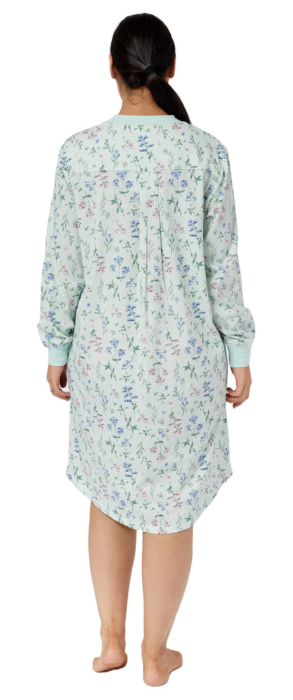 MEADOW SKI NIGHTIE SAGE - SK231M