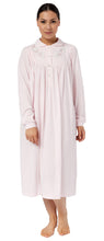 Load image into Gallery viewer, EMBROIDERED COLLAR NIGHTIE PINK - SK232E
