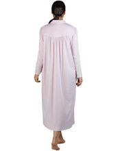 Load image into Gallery viewer, SPOT EMBROIDERED COLLAR NIGHTIE PINK - SK235S
