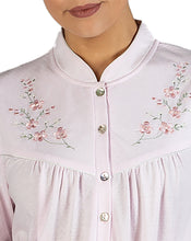 Load image into Gallery viewer, BOUQUET EMBROIDERY MANDARIN NIGHTIE PINK - SK238E

