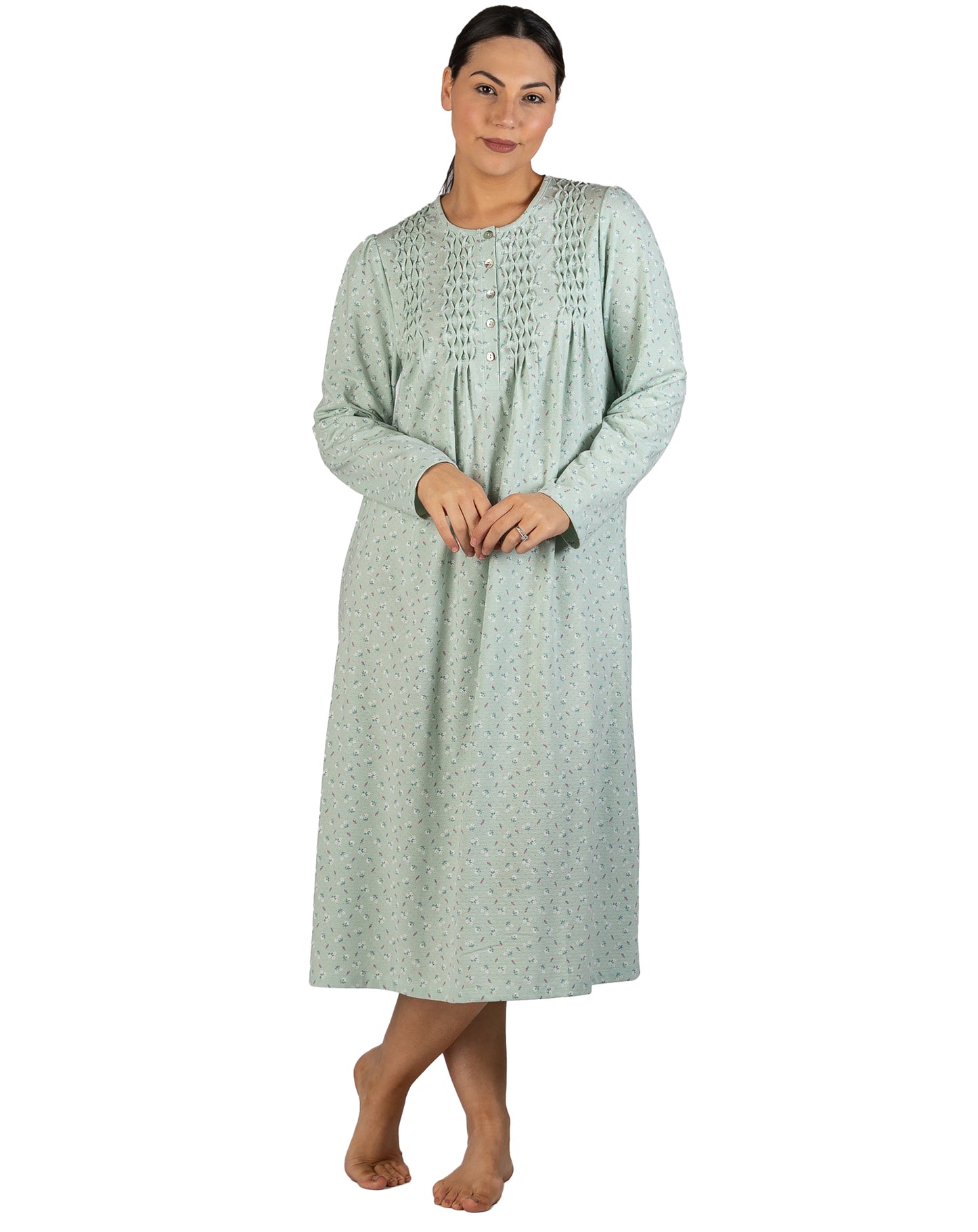 DAISY NIGHTIE SAGE - SK239D