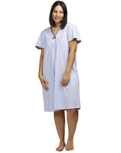 Load image into Gallery viewer, AZTEC NIGHTIE BLUE - SK300A
