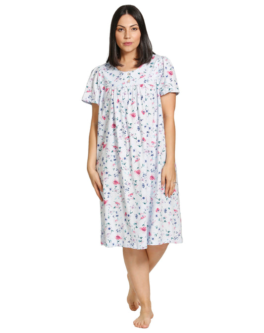 BUTTERFLIES NIGHTIE BLUE - SK304B