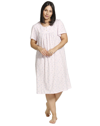 SPRINGS FLOWERS NIGHTIE PINK - SK304SF