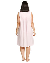 Load image into Gallery viewer, SPOT EMBROIDERY SLEEVELESS NIGHTIE PINK - SK401SE
