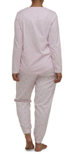 Load image into Gallery viewer, ROSE STRIPE SKI PJ SET / PINK-SK501R
