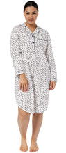Load image into Gallery viewer, BOWS NIGHTSHIRT IVORY - SK613B
