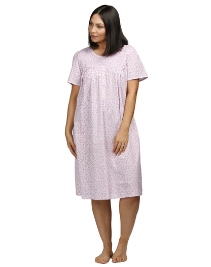 DITSY NIGHTIE PINK - SK702D