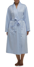 Load image into Gallery viewer, SATEEN WRAP ROBE / BLUE-SK900S
