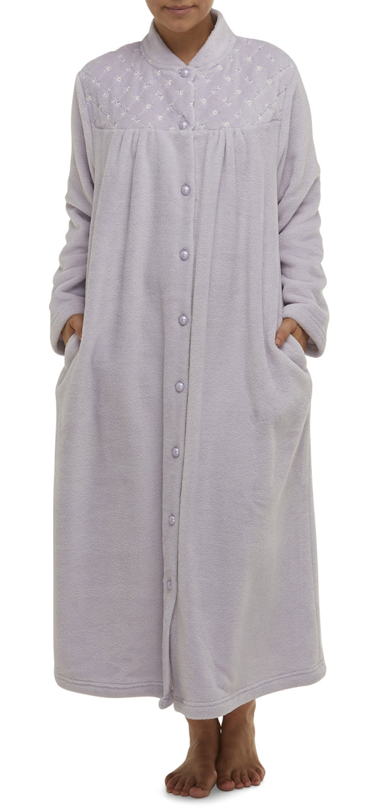JAYNE BUTTON GOWN / VIOLET-SK901X