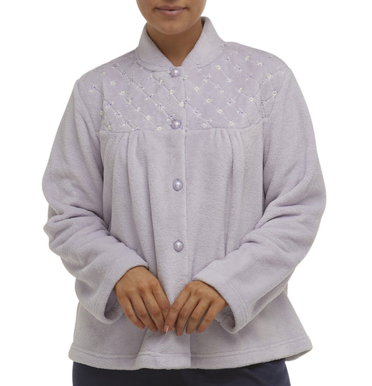 JAYNE BED JACKET / VIOLET-SK902X