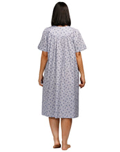 Load image into Gallery viewer, PAISLEY BRUNCH COAT BLUE - SK913P
