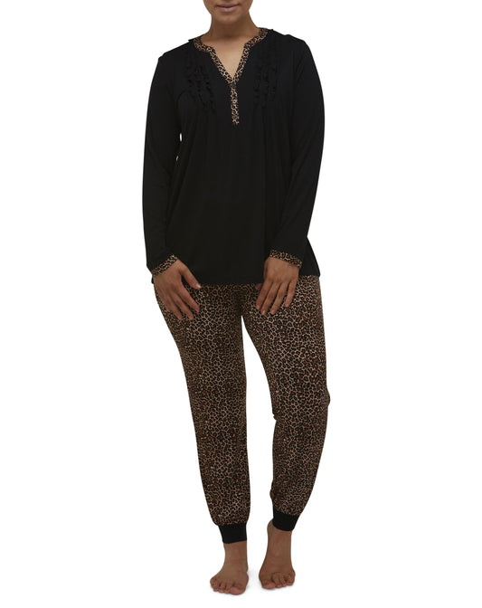 SAFARI PJ SET BLACK - Y206