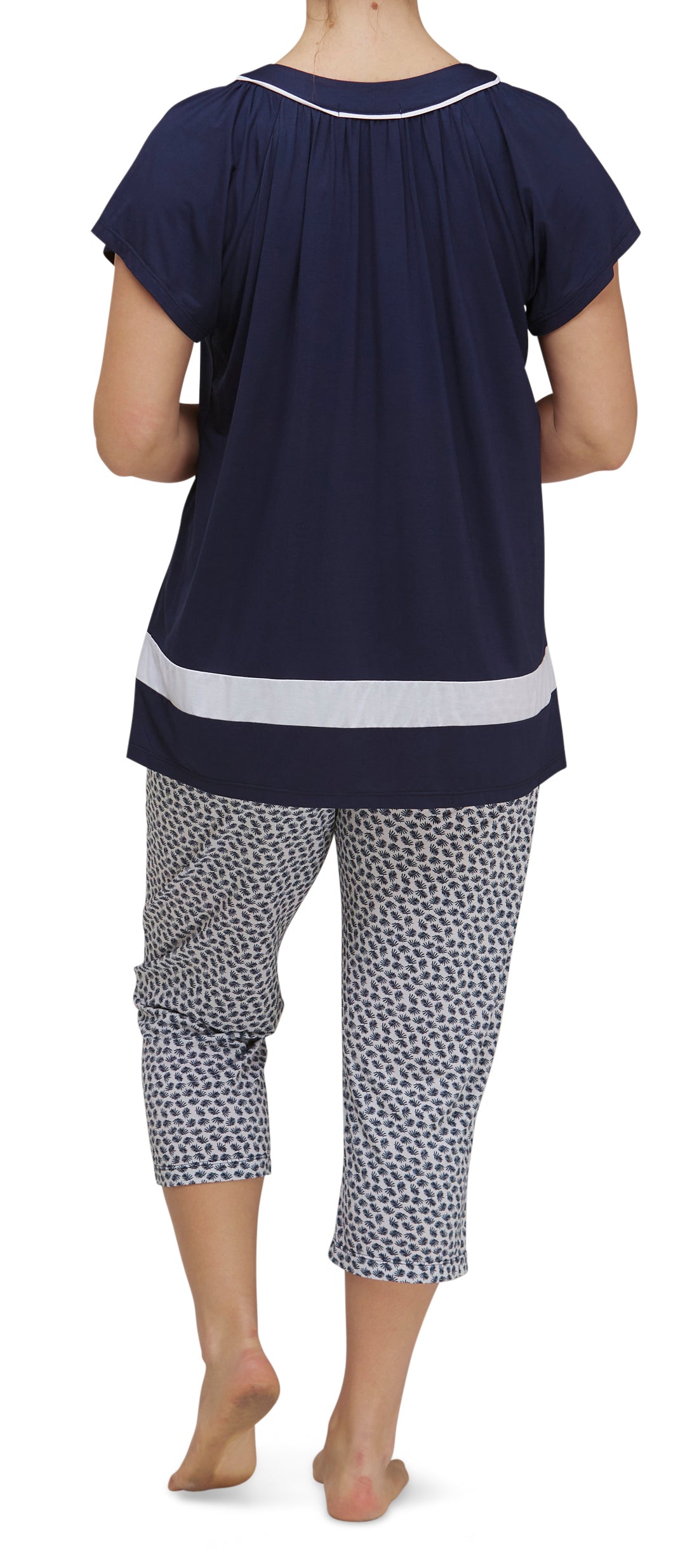 SPRINGS PJ SET NAVY-Y287