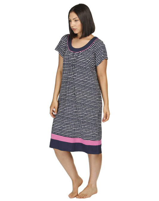 SPOT NIGHTIE NAVY - Y309S