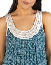 Load image into Gallery viewer, MOROCCO CHEMISE TEAL - Y461M
