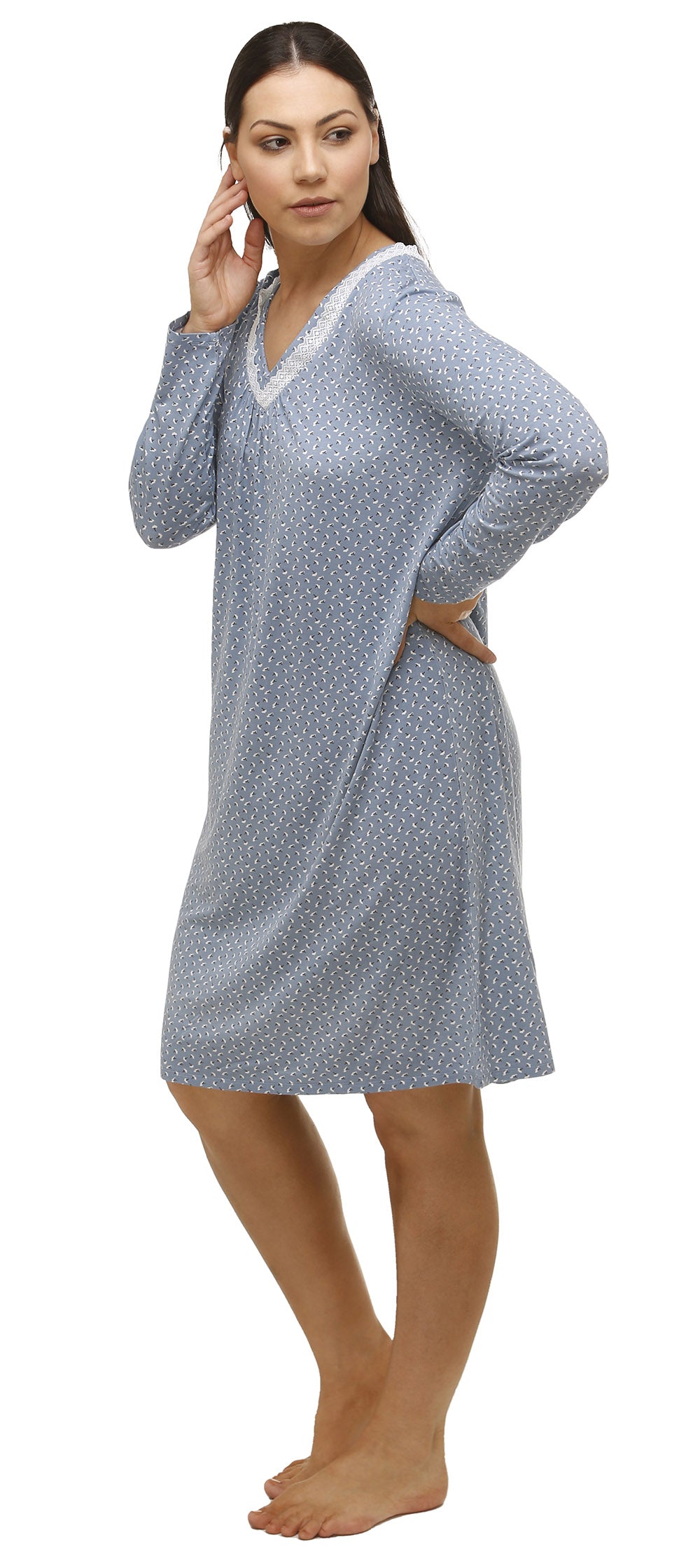 TULIP NIGHTIE STORM BLUE - Y623