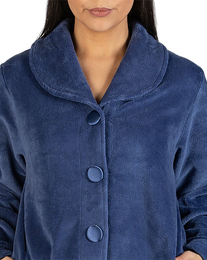 SLEEP JACKET STEEL BLUE - Y807